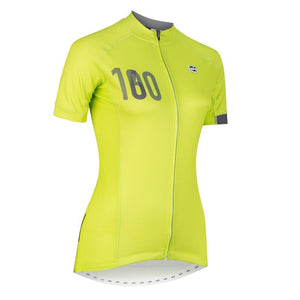 Solo Century Jersey Womens - Sulphur Yellow / Grey