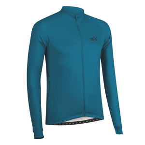 Solo Jersey Thermal Mens Long Sleeve - Navy Blue