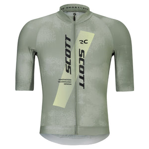 Scott RC Pro Shortsleeve Jersey - Spray Grey / Acid Yellow