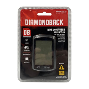 Diamondback 19 Function Wireless Bike Computer