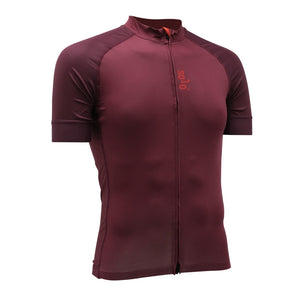 Solo Mens Team S/sl Jersey - Wine Red