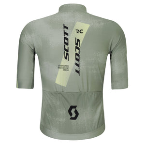 Scott RC Pro Shortsleeve Jersey - Spray Grey / Acid Yellow