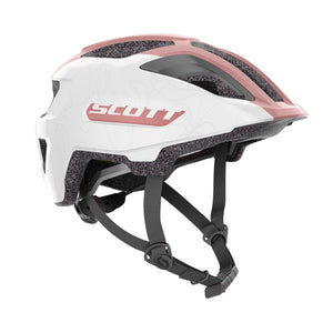 Scott Spunto Junior (ce) Helmet - Pearl White / Light Pink