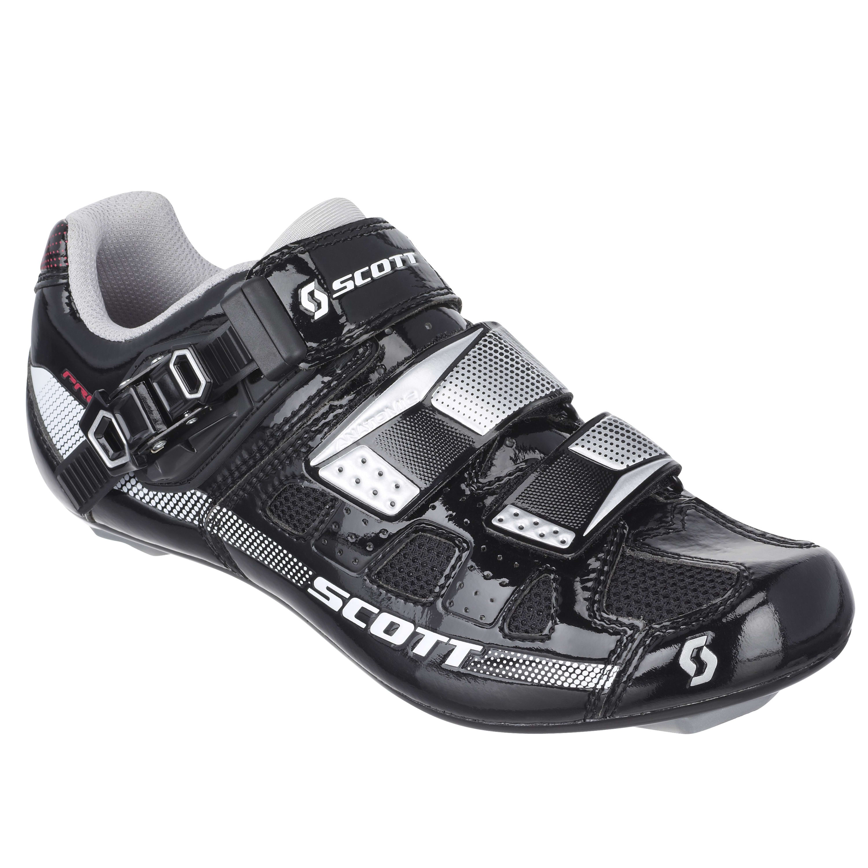 Scott Road Pro Lady Shoes - Black / Gloss White