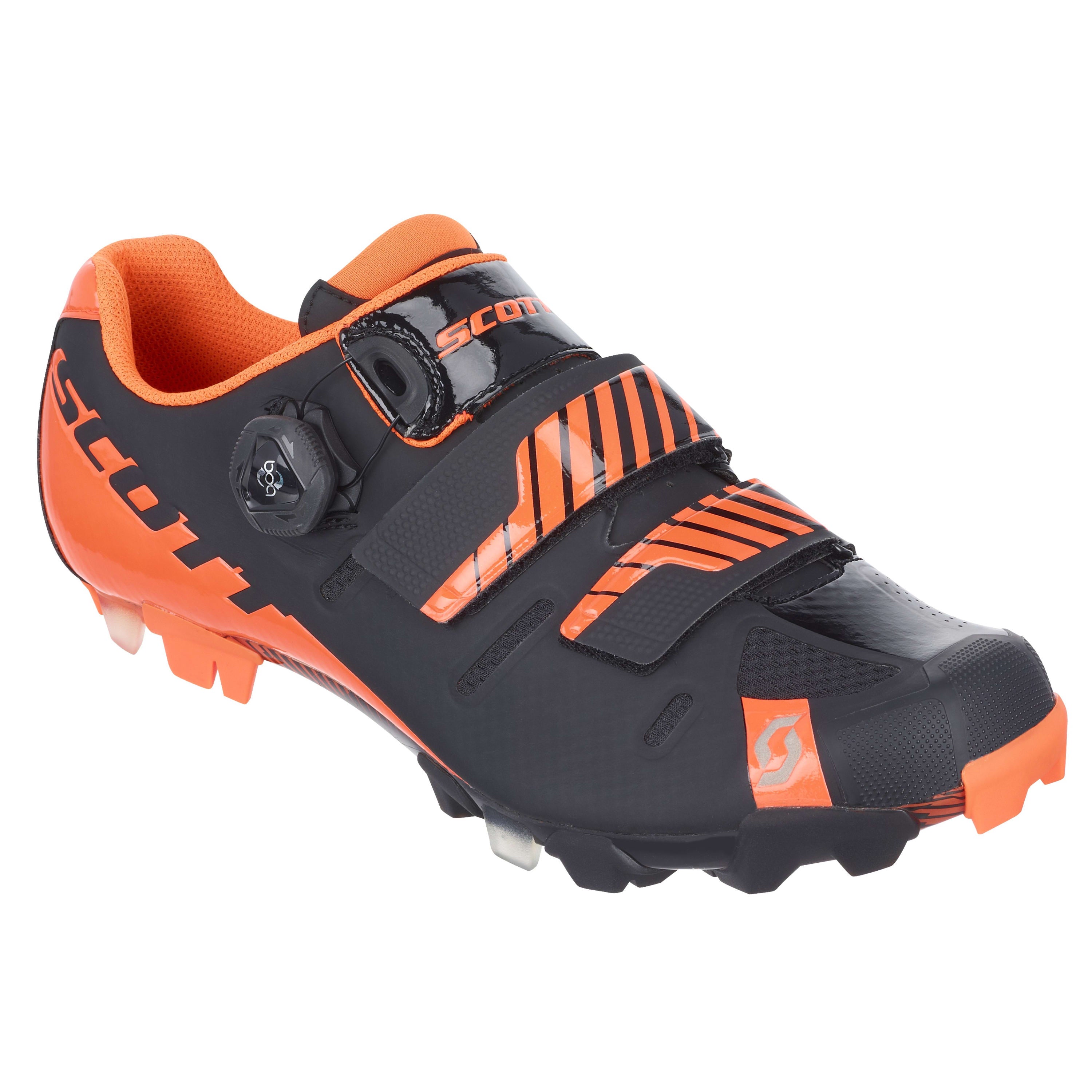 Scott Premium Mtb Shoes - Black / Neon Orange