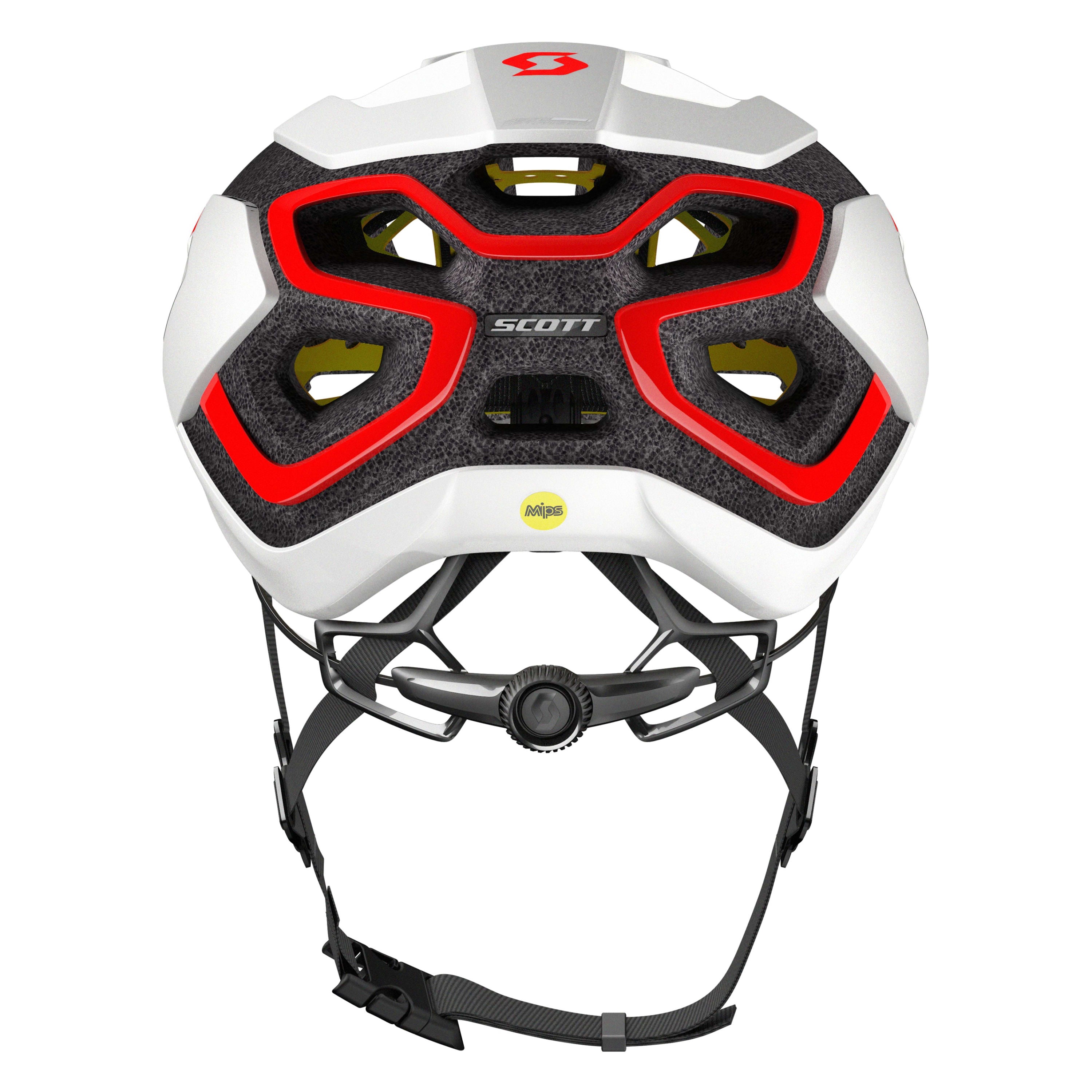 Scott Centric Plus Mips Helmet - White / Red