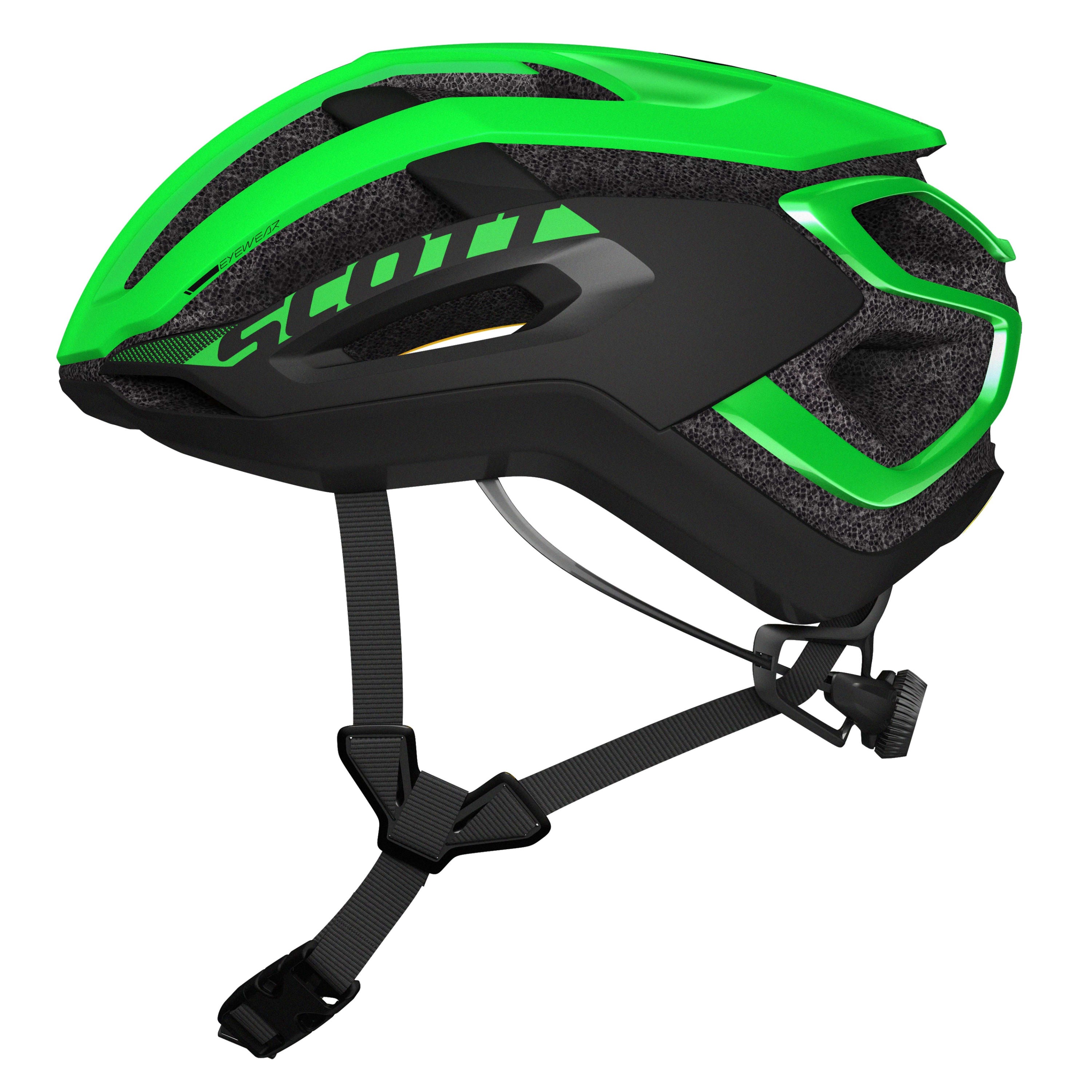 Scott Centric Plus Mips Helmet - Green / Black