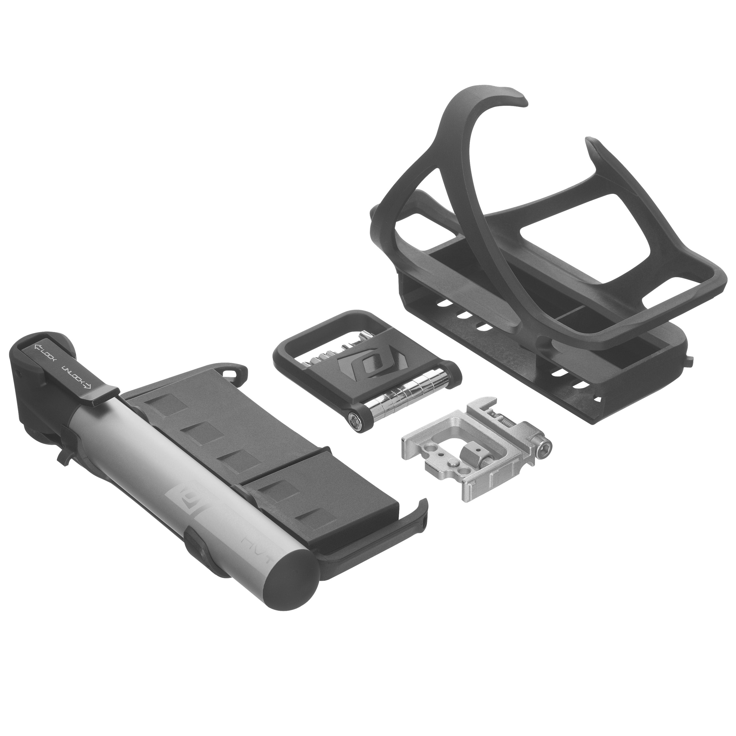 Syncros Matchbox Tailor Cage Hv+ Integrated Bottle Cage Right - Black