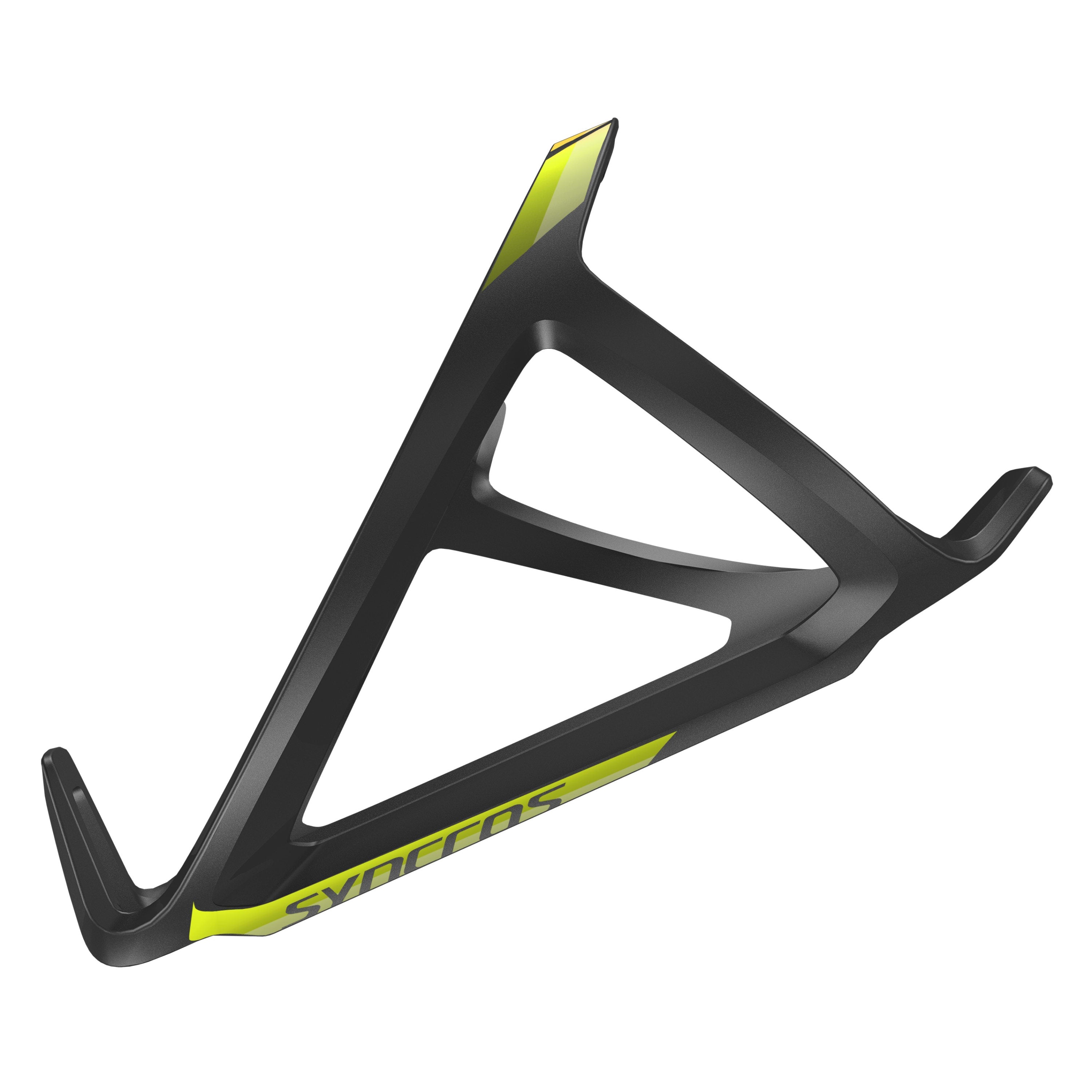 Syncros Tailor Cage 2.0 Left Hand Entry Bottle Cage - Black / Radium Yellow