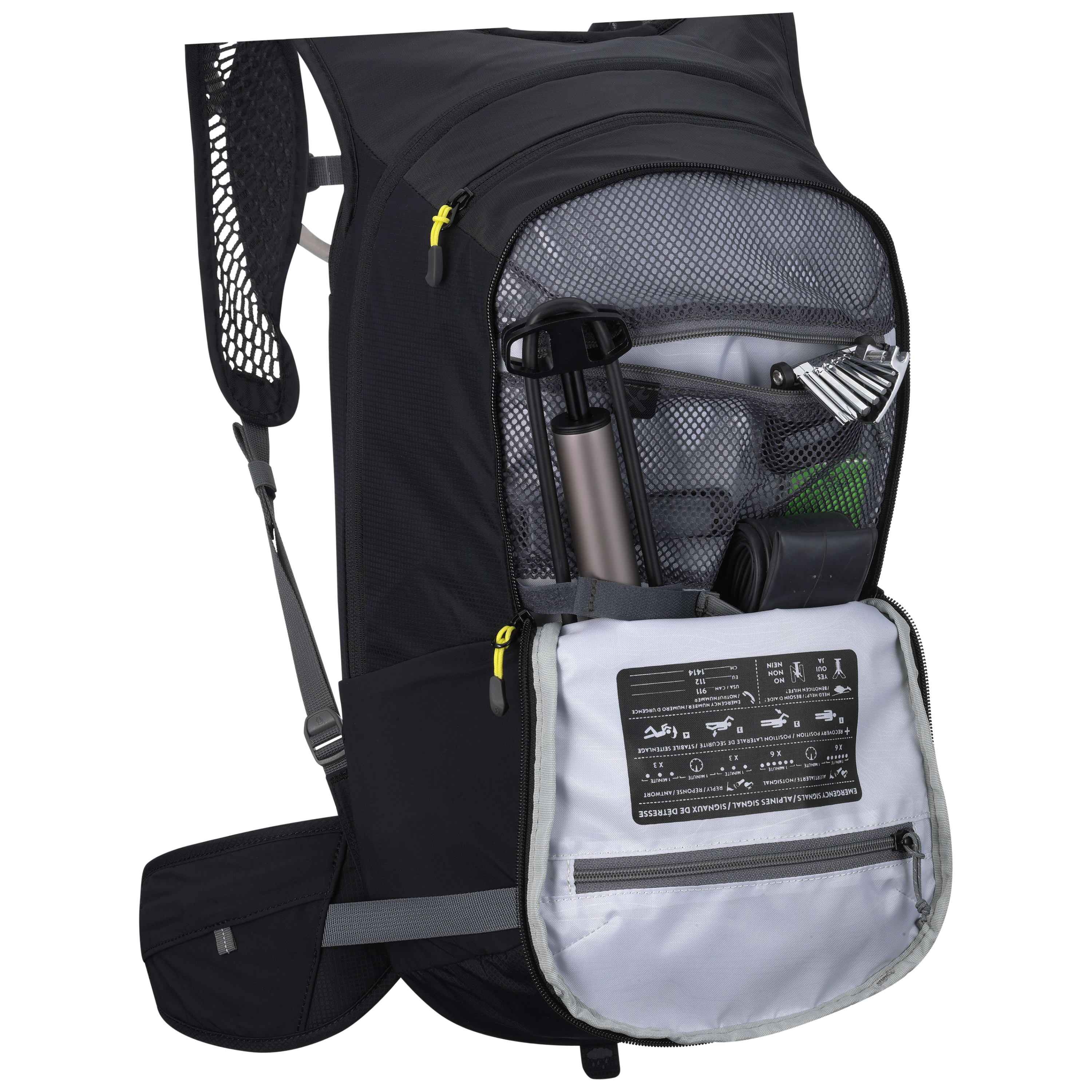 Scott Perform Evo Hy' 16 Backpack - Caviar Black