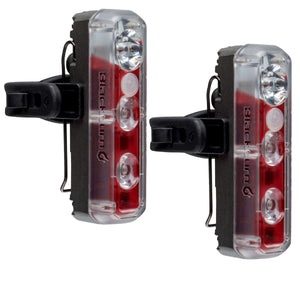 Blackburn 2 Fer XL Usb Lightset 2 Pack Front 200 OR Rear 40