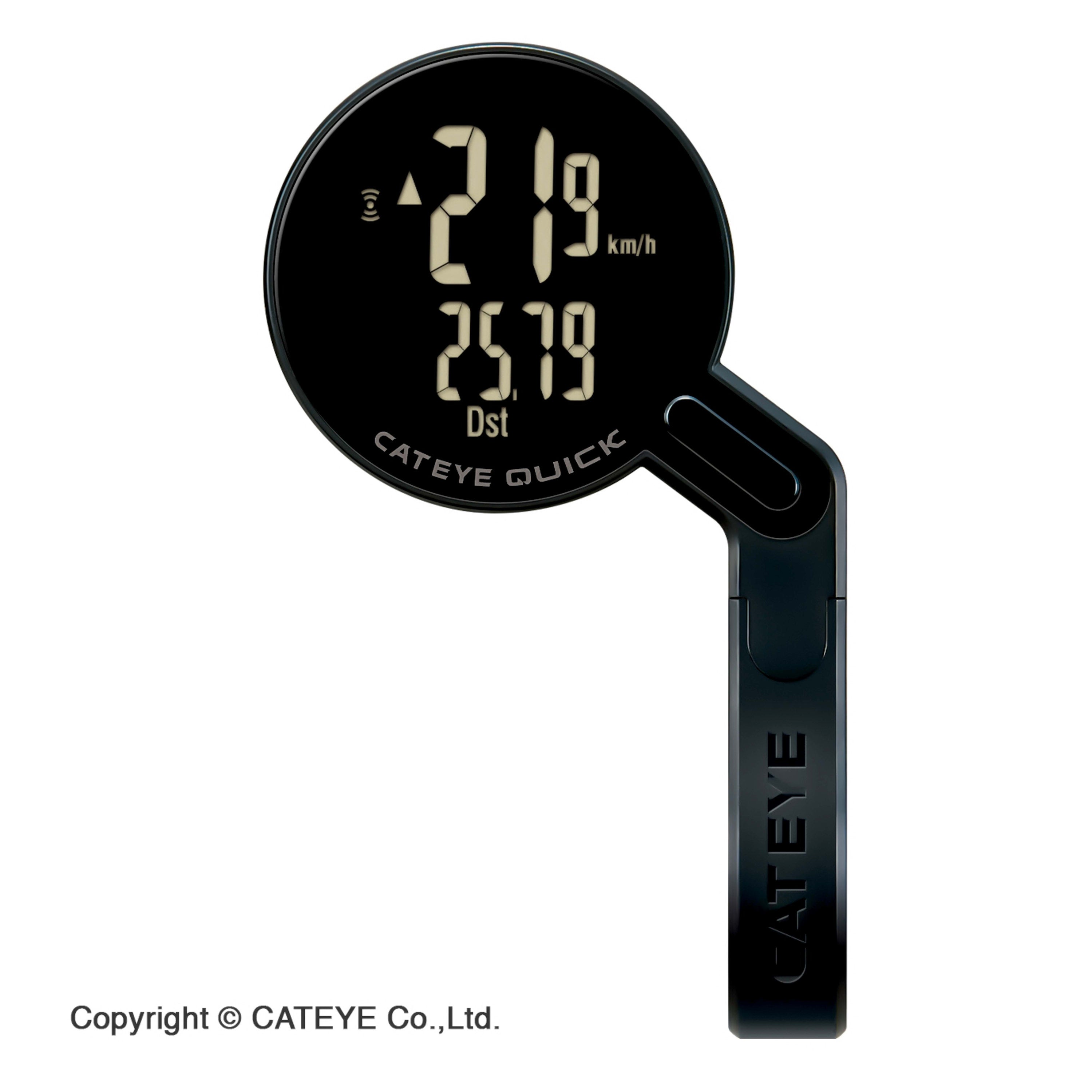 Cateye Quick Cycle Computer RS100W - Black