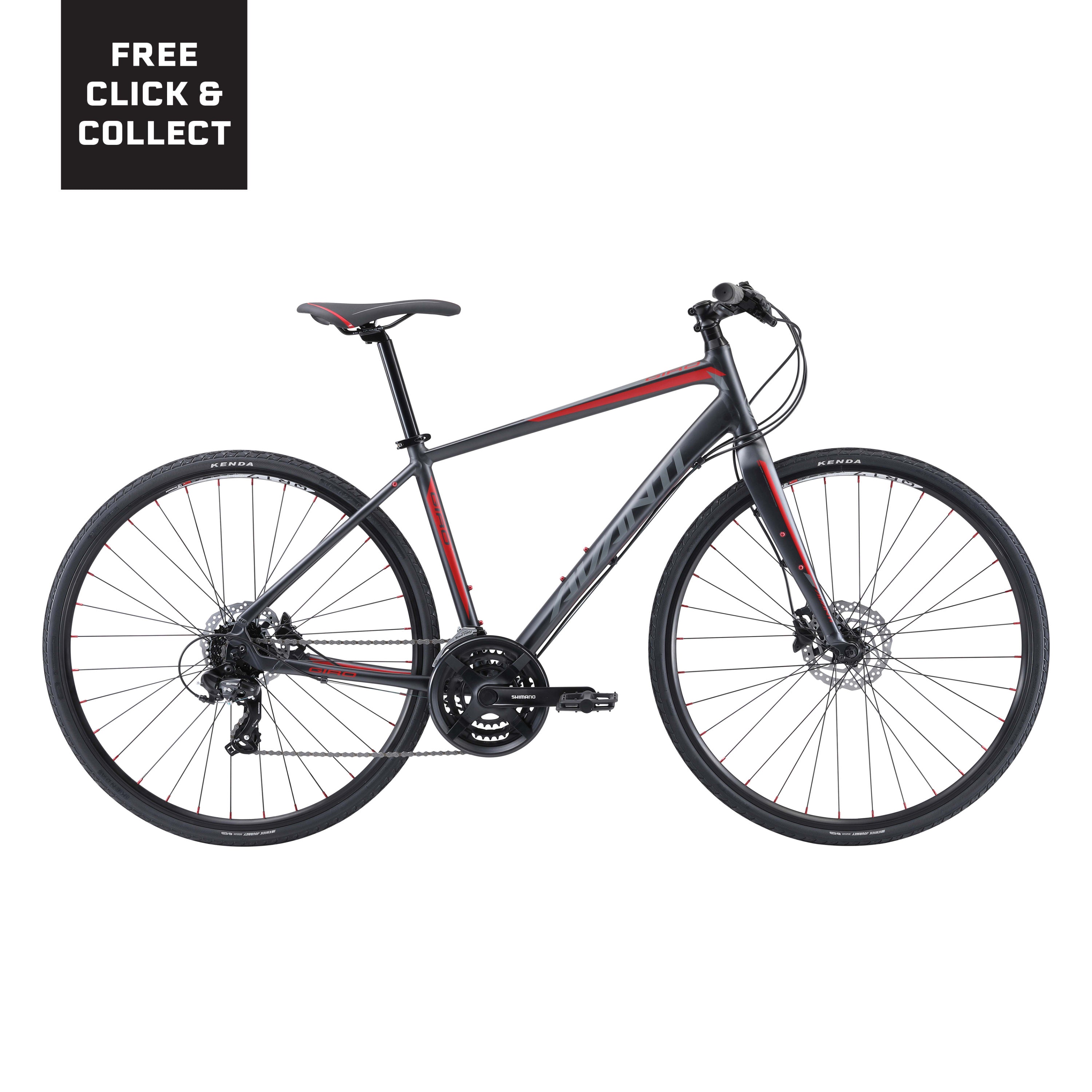 Avanti Giro F2 - Charcoal / Red