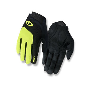 Giro Bravo Gel Long Finger Gloves - Highlight Yellow / Black