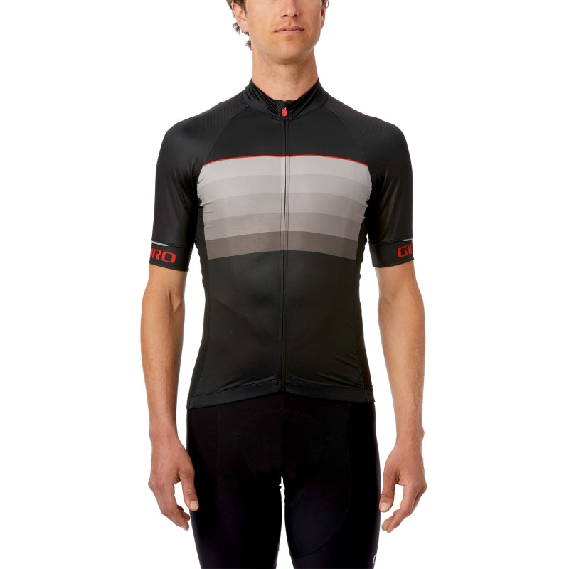 Giro Chrono Expert Jersey Mens - Black / Red Horizon