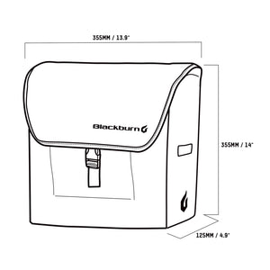 Blackburn Bag Local Pannier - Refresh - Black
