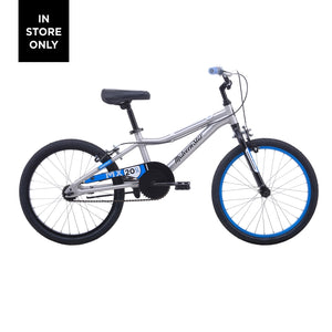 Malvern Star MX 20 SL - Brushed Aluminium / Blue