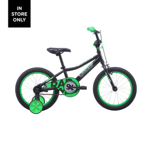 Malvern Star Radmax 16 - Black / Green