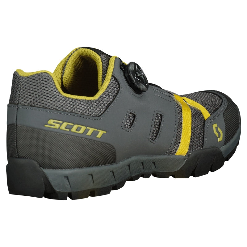 Scott Sport Crus-r Boa Shoes - Dark Grey / Yellow