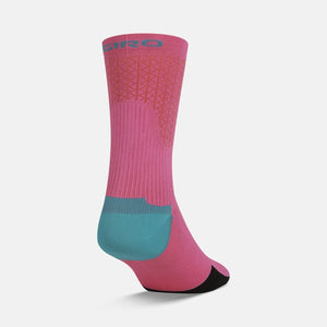 Giro Hrc Team Socks - Neon Pink / Screaming Teal