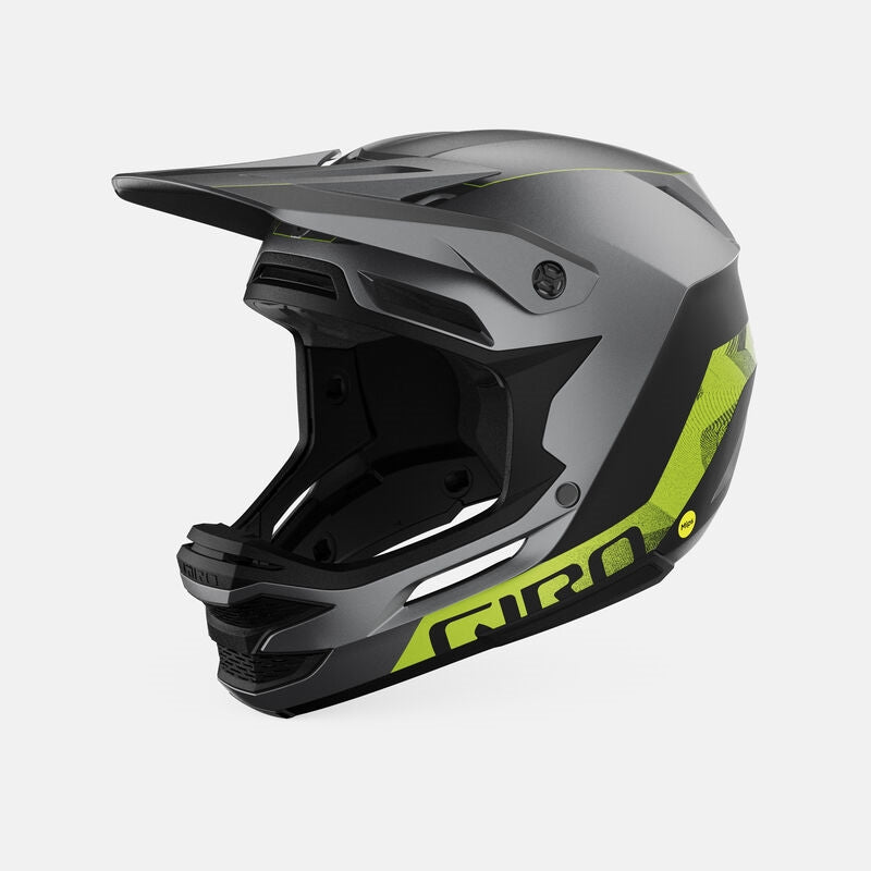 Giro Insurgent Spherical Helmet - Black / Lime