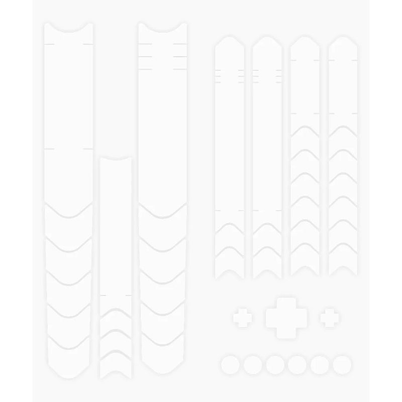 Muc-off Frame Protection Kit Dh/enduro/trail 45-70MM - Clear Matt