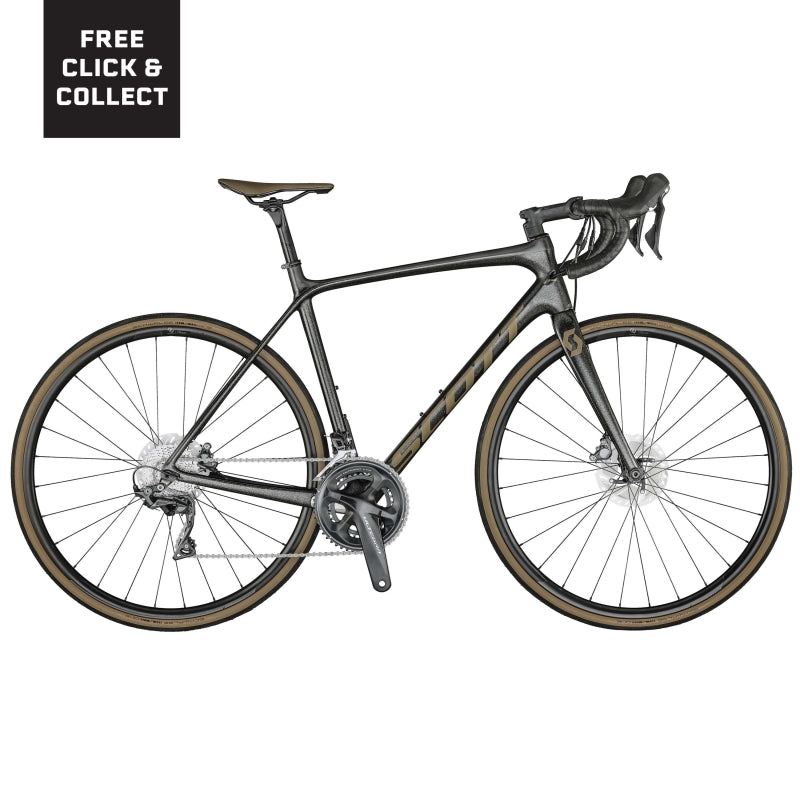 Scott Addict 10 Disc - Carbon Onyx Black