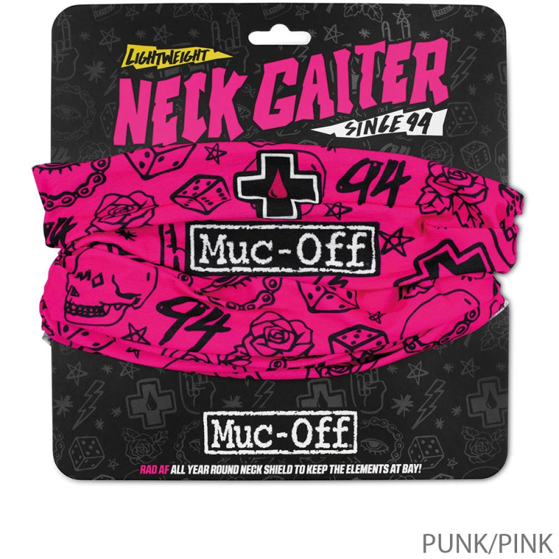 Muc-off Lightweight Neck Gaiter - Pink Punk