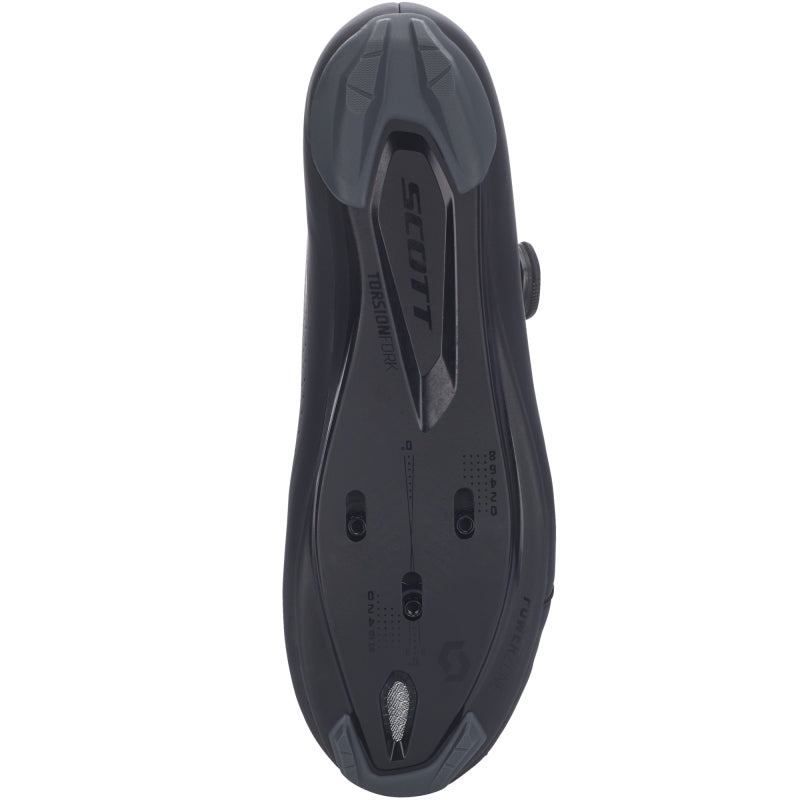 Scott Road Team Boa Shoes - Matt Black / Dark Grey