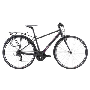 Malvern Star Sprint 2 Womens MS - Matt Black / Pink