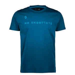 Scott Teeshirt 5 No Shortcuts S/sl - Lunar Blue
