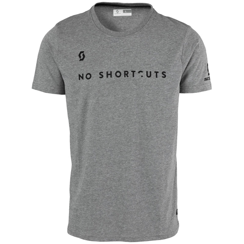 Scott Teeshirt 5 No Shortcuts S/sl - Heather Grey