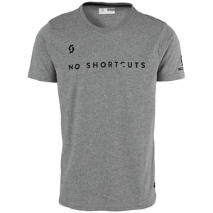 Scott Teeshirt 5 No Shortcuts S/sl - Heather Grey